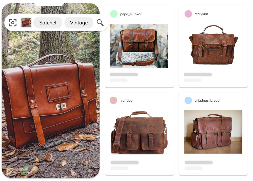 Visual AI is excellent for vintage, pre-owned and second-hand fashion, making every item in your collection searchable & discoverable, regardless of tags and metadata.