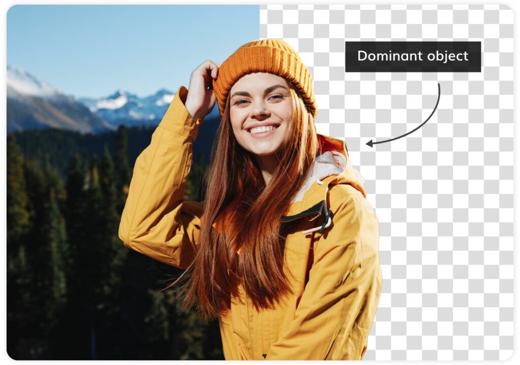 Background removal by Ximilar can detect the dominant foreground object(s) and erase their surroundings.